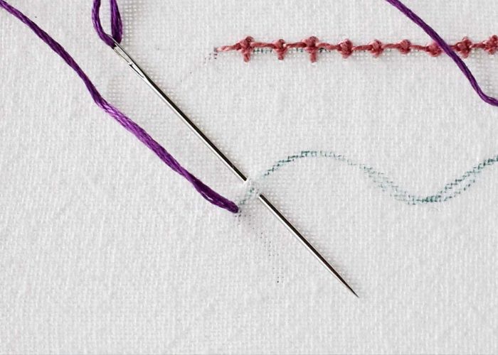 Palestrina Stich Schritt 1