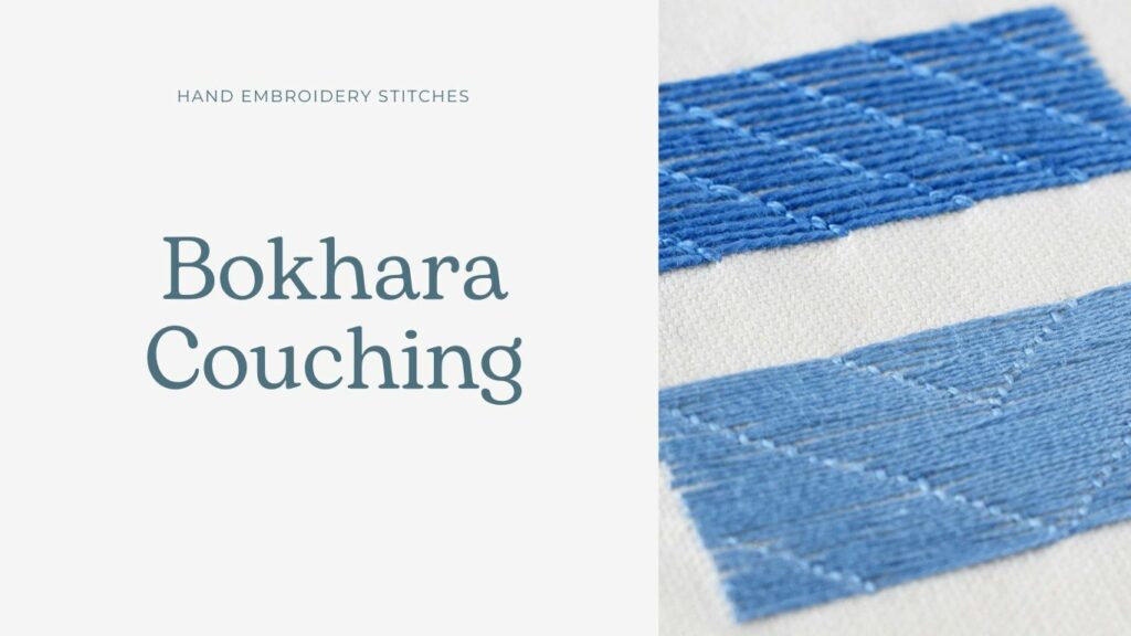 Bokhara Couching Füllung Handstickerei