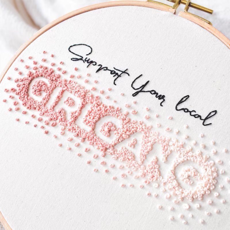 Unterstütze dein lokales Girlgang-Stickdesign von Get Stitch Done Designs auf Etsy