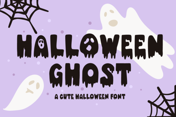 Halloween Ghost - font spettrale di Halloween su Creative Fabrica