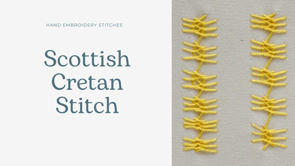 Schottisches kretisches Stickerei-Tutorial