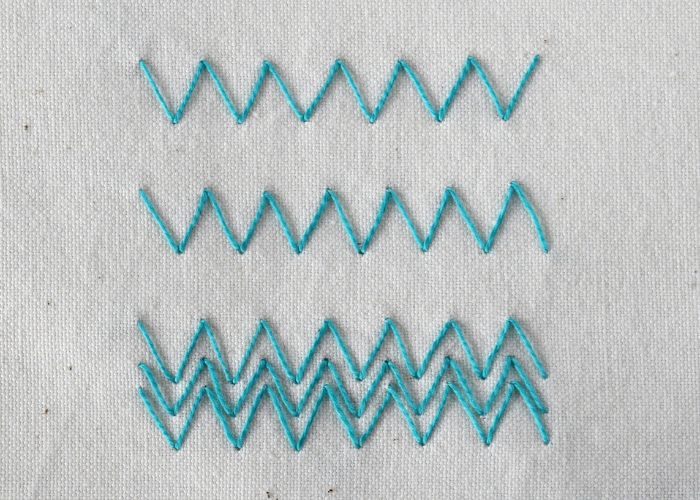 Arrowhead Stitch filling