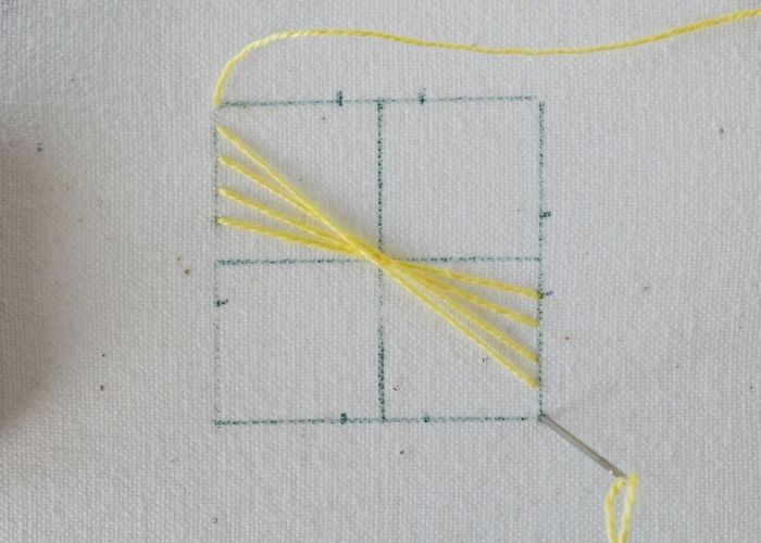 Kamal Kadai hand embroidery tutorial step 4 image
