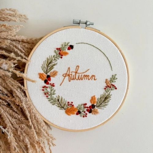 Autumn - Embroidery PDF pattern by SipkaBipkaEmbroidery on Etsy
